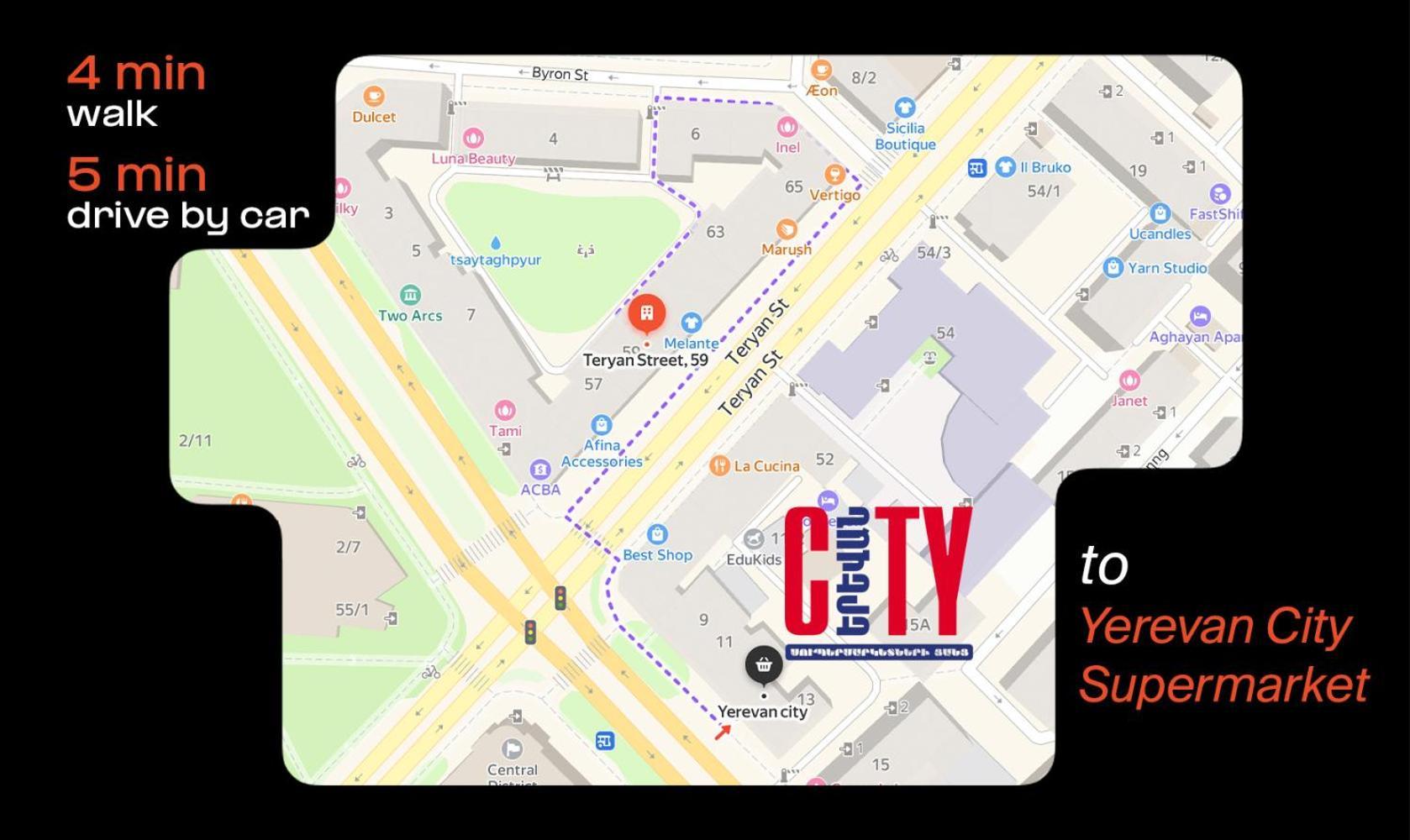 יירבאן 1Br Apt Near Opera Self-Enter By Keygo 25 מראה חיצוני תמונה